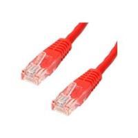 StarTech.com 6 ft Cat5e Red Molded RJ45 UTP Cat 5e Patch Cable