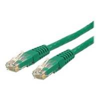 startechcom 2 ft cat 6 green molded rj45 utp gigabit cat6 patch cable