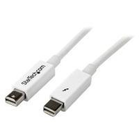 startechcom 2m white thunderbolt cable mm