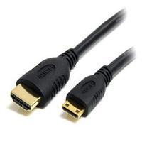 startechcom 2m high speed hdmi cable with ethernet hdmi to hdmi mini m ...