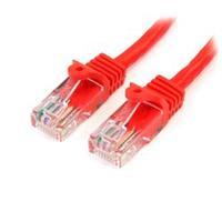 StarTech.com 10 ft Cat5e red Snagless RJ45 UTP Cat 5e Patch Cable