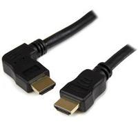StarTech.com 2m Left Angle High Speed HDMI Cable - Ultra HD 4k x 2k HDMI Cable - HDMI to HDMI M/M