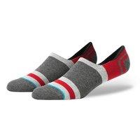 stance charge socks red