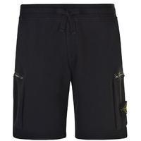 STONE ISLAND Logo Badge Shorts