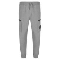 stone island logo jogging bottoms