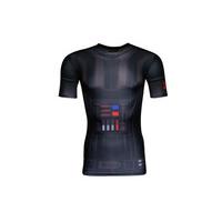 star wars darth vader kids compression ss t shirt