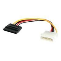 StarTech.com 6in 4 Pin Molex to SATA Power Cable Adapter