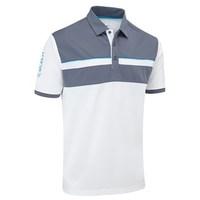 stuburt mens hydro sport contrast polo shirt