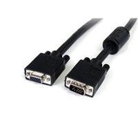 startechcom 15 ft coax vga monitor extension cable hd15 mf