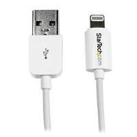 StarTech.com 15cm (6in) Short White Apple 8-pin Lightning Connector to USB Cable iPhone iPod iPad