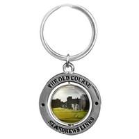 st andrews double sided golfers key ring