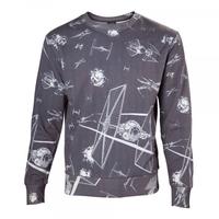 Star Wars Imperial Fleet TIE Fighters All-Over Print Sublimation X-Large Sweater