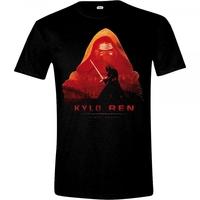 Star Wars VII Men\'s The Force Awakens Kylo Ren - First Order Black T-Shirt
