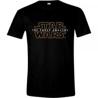 Star Wars VII Men\'s The Force Awakens Main Logo XX-Large T-Shirt