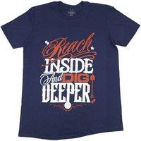 Stay Strong Deeper Tee - Navy