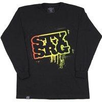 stay strong rasta fade kids long sleeve