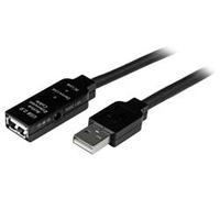 startechcom 25m usb 20 active extension cable mf