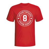 steven gerrard liverpool captain fantastic t shirt red