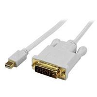 StarTech.com 6 ft Mini DisplayPort to DVI Active Adapter Converter Cable ? 2560x1600 ? White