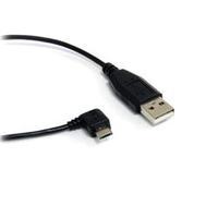 StarTech.com 6 ft Micro USB Cable A to Right Angle Micro B