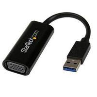 StarTech.com Slim USB 3.0 to VGA External Video Card Multi Monitor Adapter ? 1920x1200 / 1080p