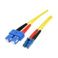 startechcom 10m single mode duplex fiber patch cable lc sc