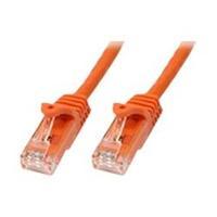 StarTech.com 3m Orange Gigabit Snagless RJ45 UTP Cat6 Patch Cable