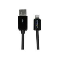StarTech.com 3m (10ft) Long Black Apple 8-pin Lightning Connector to USB Cable for iPhone iPod iPad