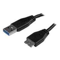 startechcom 1m 3ft slim superspeed usb 30 a to micro b cable mm