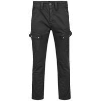 Stallone Cargo Trousers in Black  Dissident