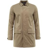 Stuart Mac Trench Coat with Pockets In Stone