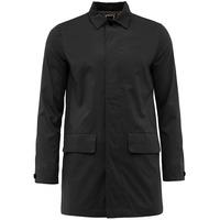 Stuart Mac Trench Coat with Pockets In Black