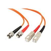 startechcom 2m multimode 625125 duplex fiber patch cable st sc