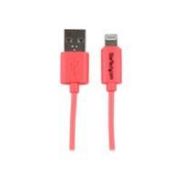 StarTech.com 1m (3ft) Pink Apple 8-pin Lightning Connector to USB Cable for iPhone / iPod / iPad