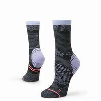 stance womens mood crew sock running socks