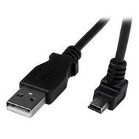 startechcom 1m usb 20 a to right angle b cable mm