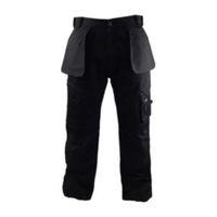 stanley colorado black work trousers w40 l33