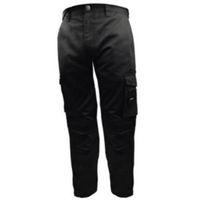 stanley phoenix black work trousers w38 l31