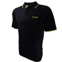 Stanley Black Texas Polo Shirt Extra Large