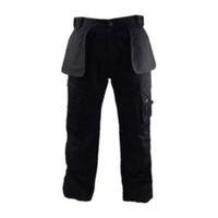 stanley colorado black work trousers w32 l33