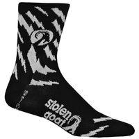 Stolen Goat Zap Black Socks Cycling Socks