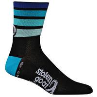 Stolen Goat Blue Gradient Socks Cycling Socks