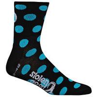 Stolen Goat Blue Polka Socks Cycling Socks