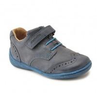 start rite super soft hugo navy blue leather boys riptape first walkin ...