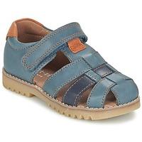 start rite climb boyss childrens sandals in blue