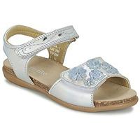 start rite summers day girlss childrens sandals in silver