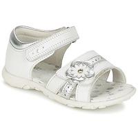 start rite phoebe girlss childrens sandals in white