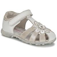 start rite primrose girlss childrens sandals in white