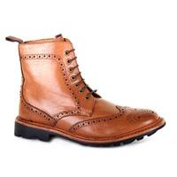 stratton goodyear welted brogue boots