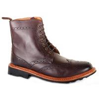 stratton goodyear welted brogue boots